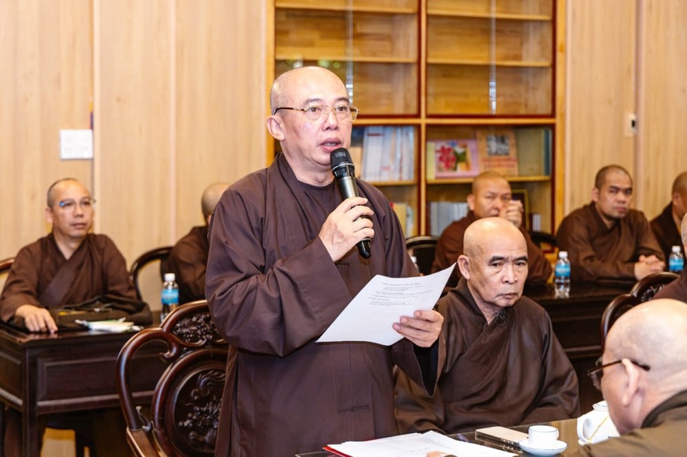 Hòa thượng Thích Huệ Thông được giới thiệu làm Trưởng ban Trị sự Phật giáo Khánh Hòa