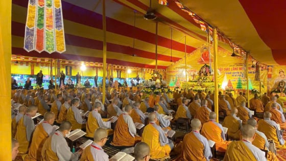 Ấn Độ: Các cơ quan báo chí đưa tin tán thán Pháp hội Lăng Nghiêm - Địa Tạng tại Bồ Đề Đạo Tràng