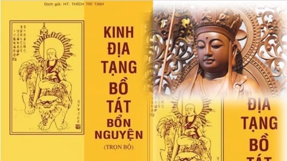 Kinh Địa Tạng Bồ tát Bổn Nguyện.