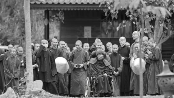 An nhiên trên đường thiền hành